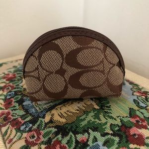 COACH Signature Mini Coin Purse